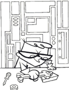 Dexter's Laboratory Online Coloring